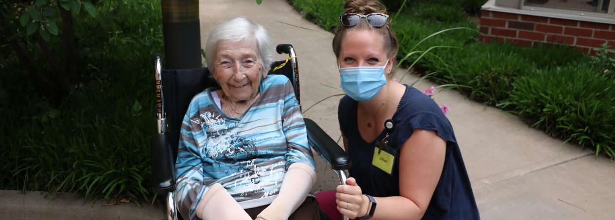 The weather has put a spring in our step