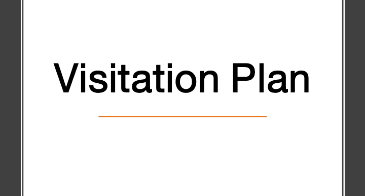 visitation plan